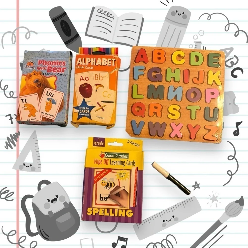 Learning Bundle ( addition , subtraction, alphabet's & more)
